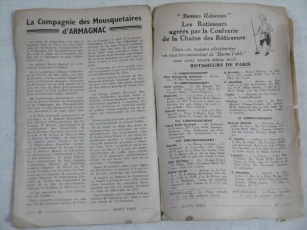 Magazine-revue "Bonne table" – Image 6