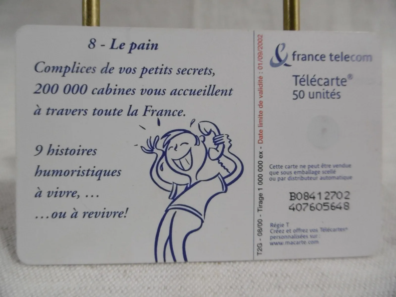 Télécarte série "Humour" – Image 2