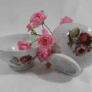 Bols "Rose épanouie"