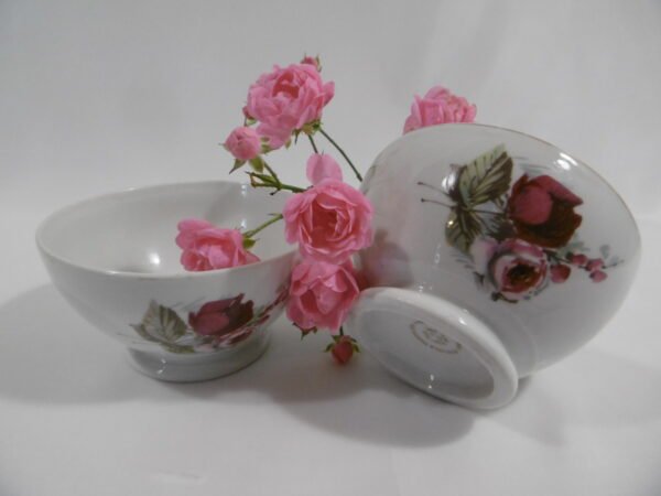 Bols "Rose épanouie"