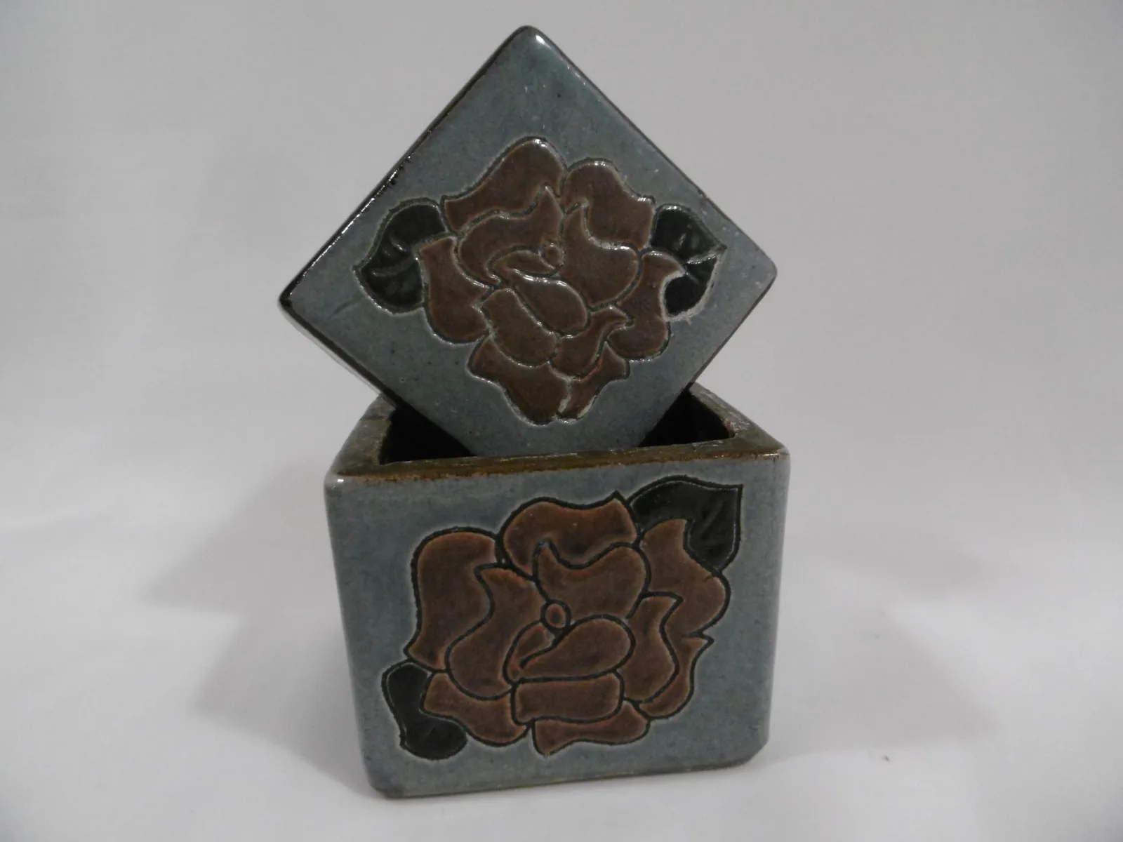 Boîte Art déco "Rose"