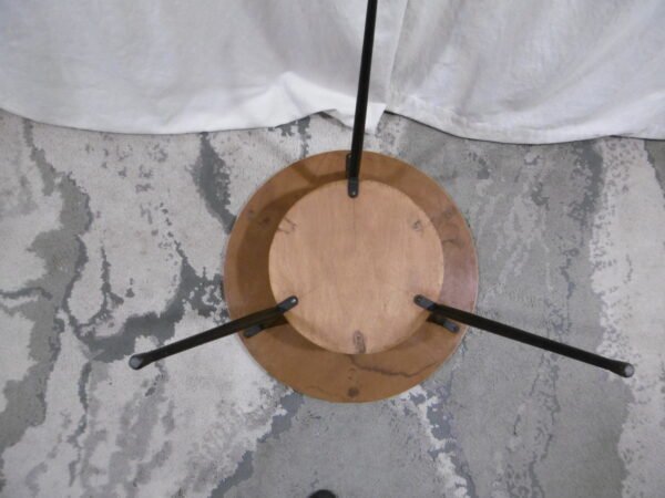 Table ronde d'appoint vintage – Image 8