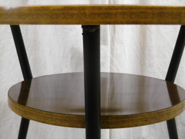 Table ronde d'appoint vintage – Image 7