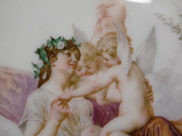 Assiette "Jeune Femme aux putti" – Image 4