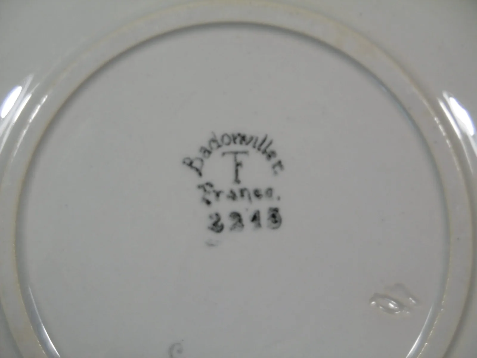 Assiettes plates "Fleurs vertes" – Image 5