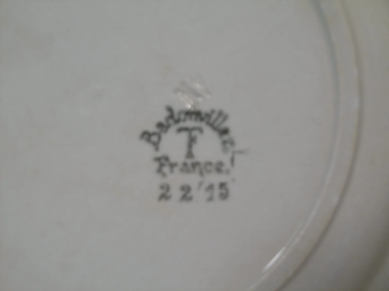 Assiettes creuses "Fleurs vertes" – Image 6
