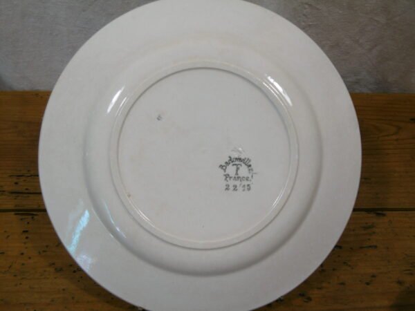 Assiettes creuses "Fleurs vertes" – Image 7