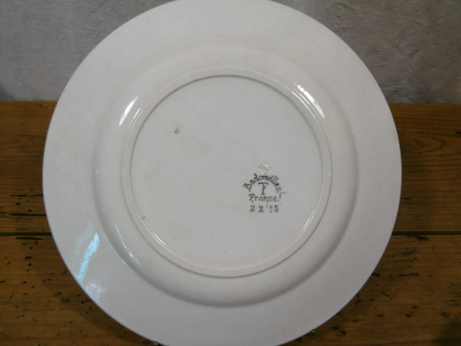 Assiettes creuses "Fleurs vertes" – Image 7
