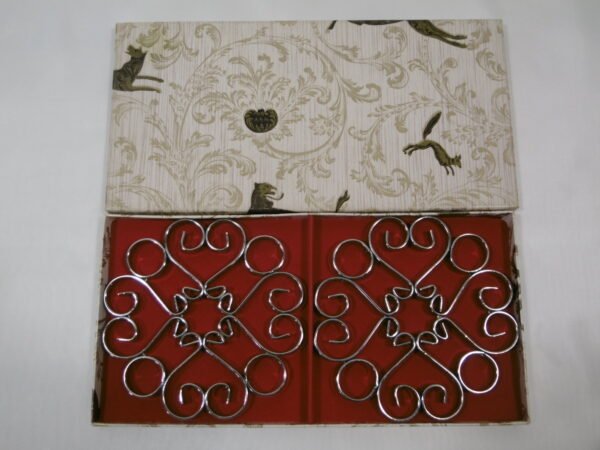 Dessous de bouteilles vintage "Rosace" – Image 5