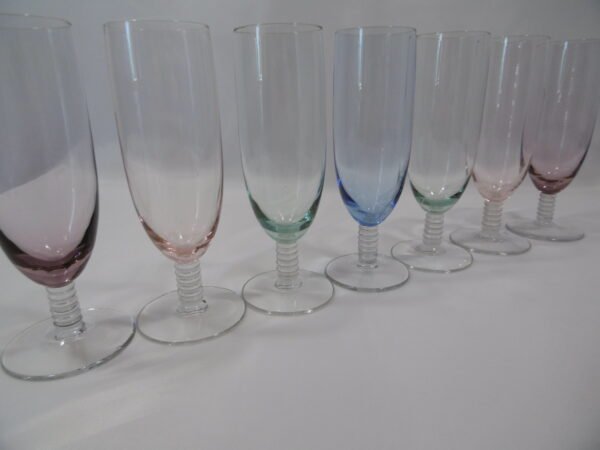 Verres, flûtes à champagne "Anneaux" – Image 8