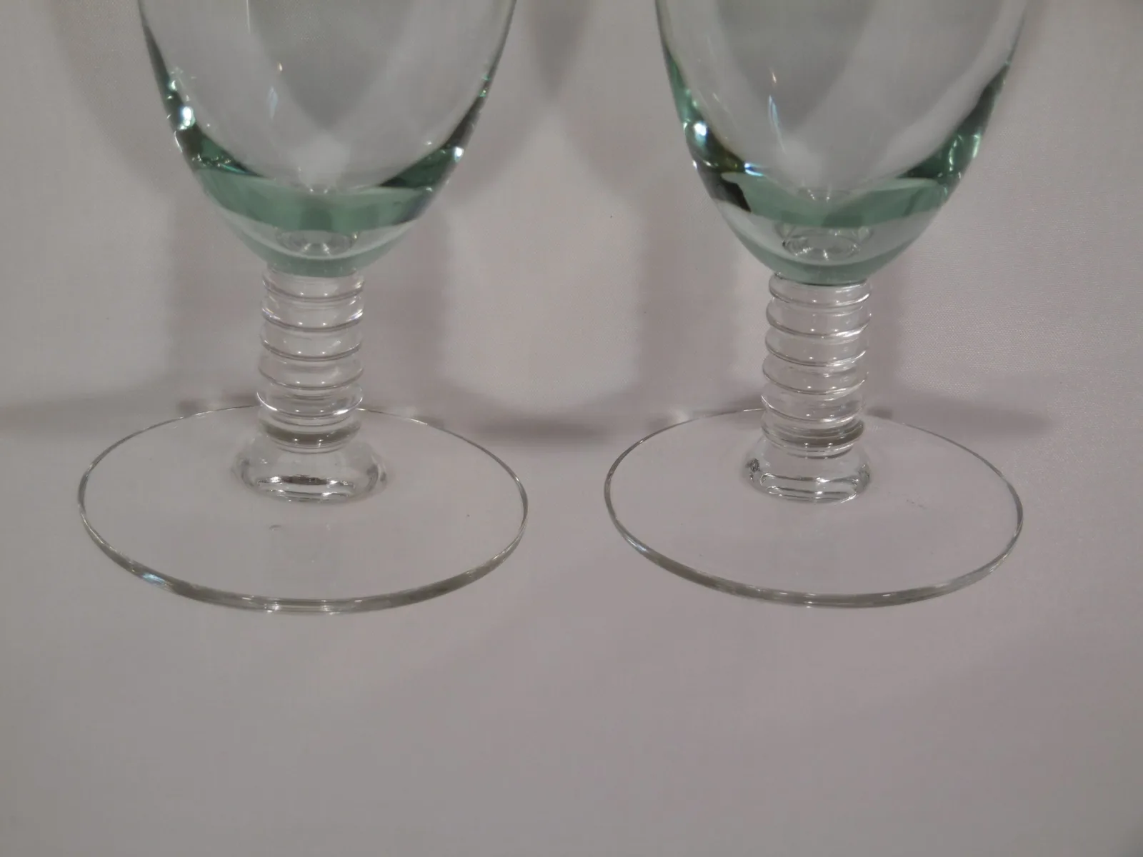 Verres, flûtes à champagne "Anneaux" – Image 3
