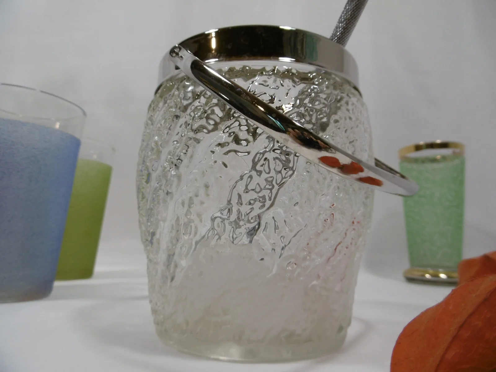 Seau à glace, vintage "Givre" – Image 2