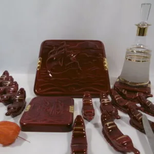 Dessous de plats, de bouteilles, reposes couteaux "Galion"