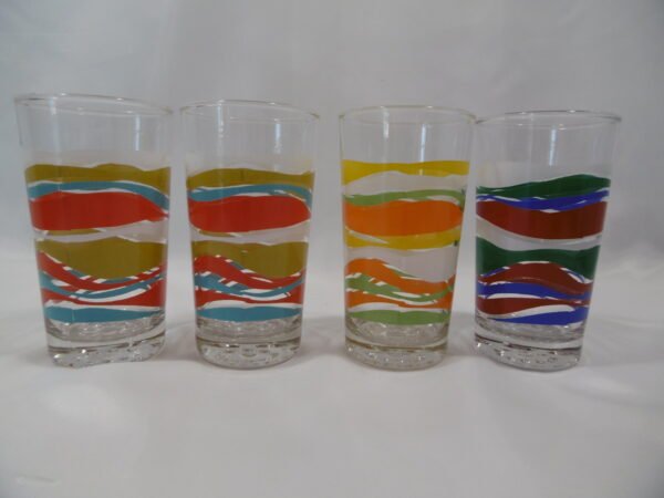 Verres à orangeade vintage "Vagues" – Image 6