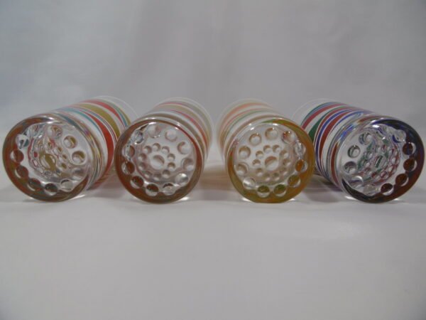 Verres à orangeade vintage "Vagues" – Image 7