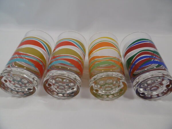 Verres à orangeade vintage "Vagues" – Image 8