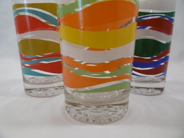Verres à orangeade vintage "Vagues" – Image 2