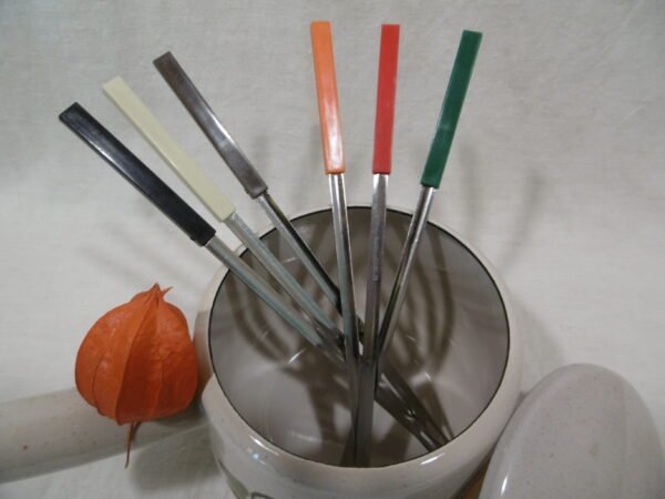 Fourchettes à fondue vintage