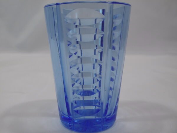 Verres à vodka Art déco en cristal taillé – Image 5