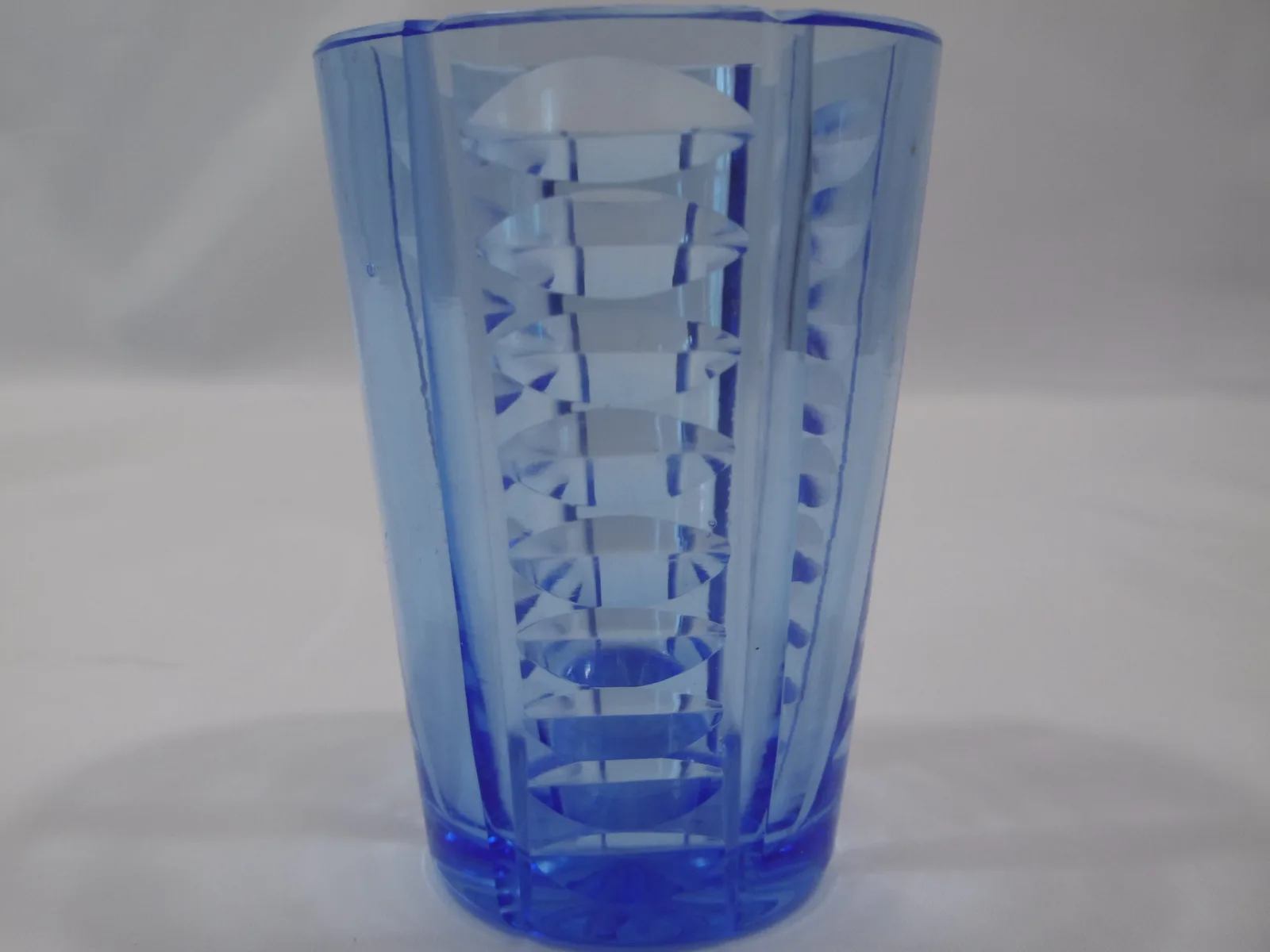 Verres à vodka Art déco en cristal taillé – Image 5