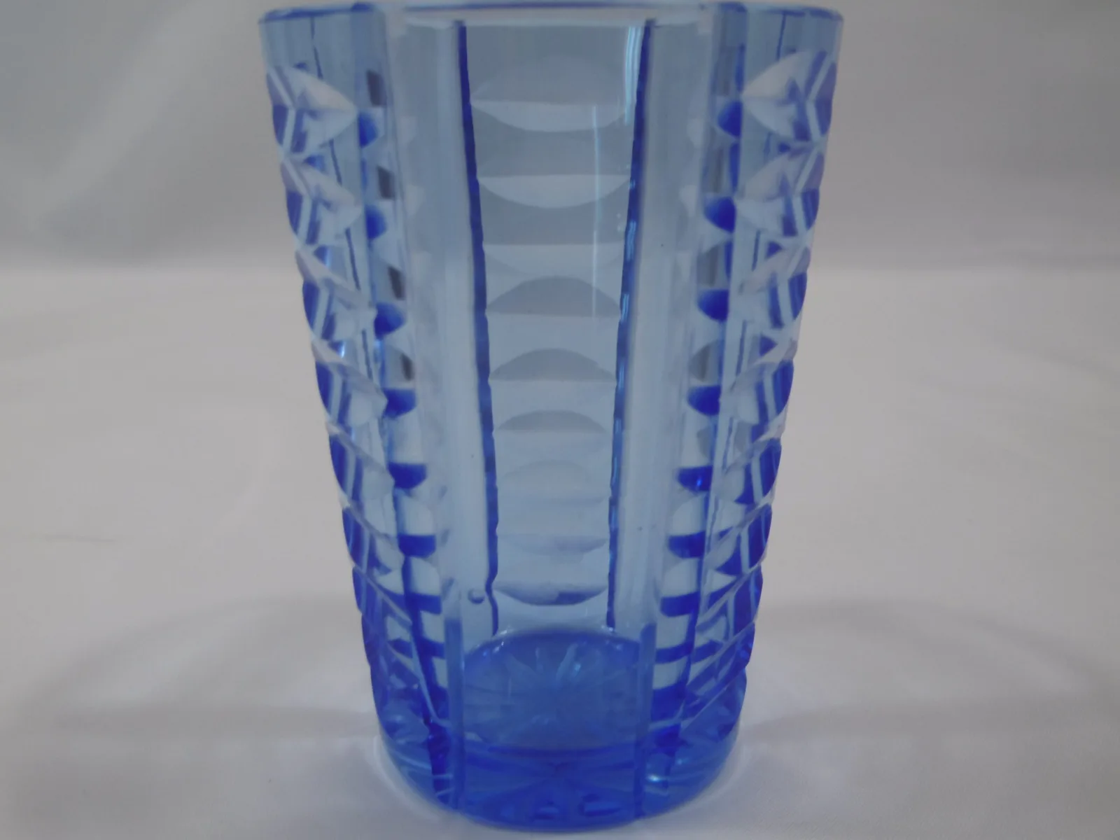 Verres à vodka Art déco en cristal taillé – Image 6