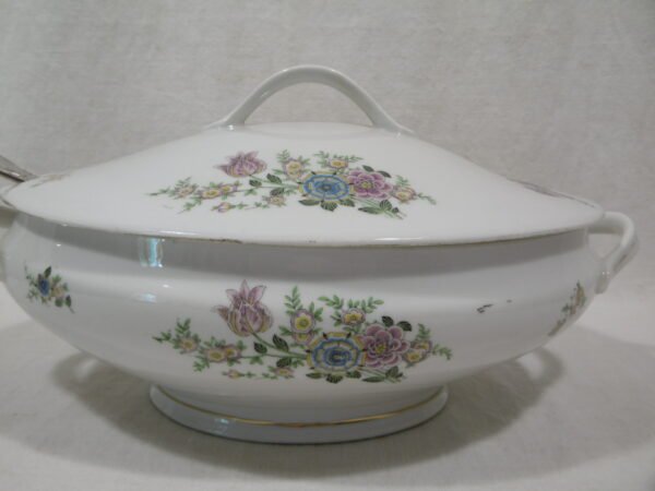 Soupière ovale Art déco – Image 3