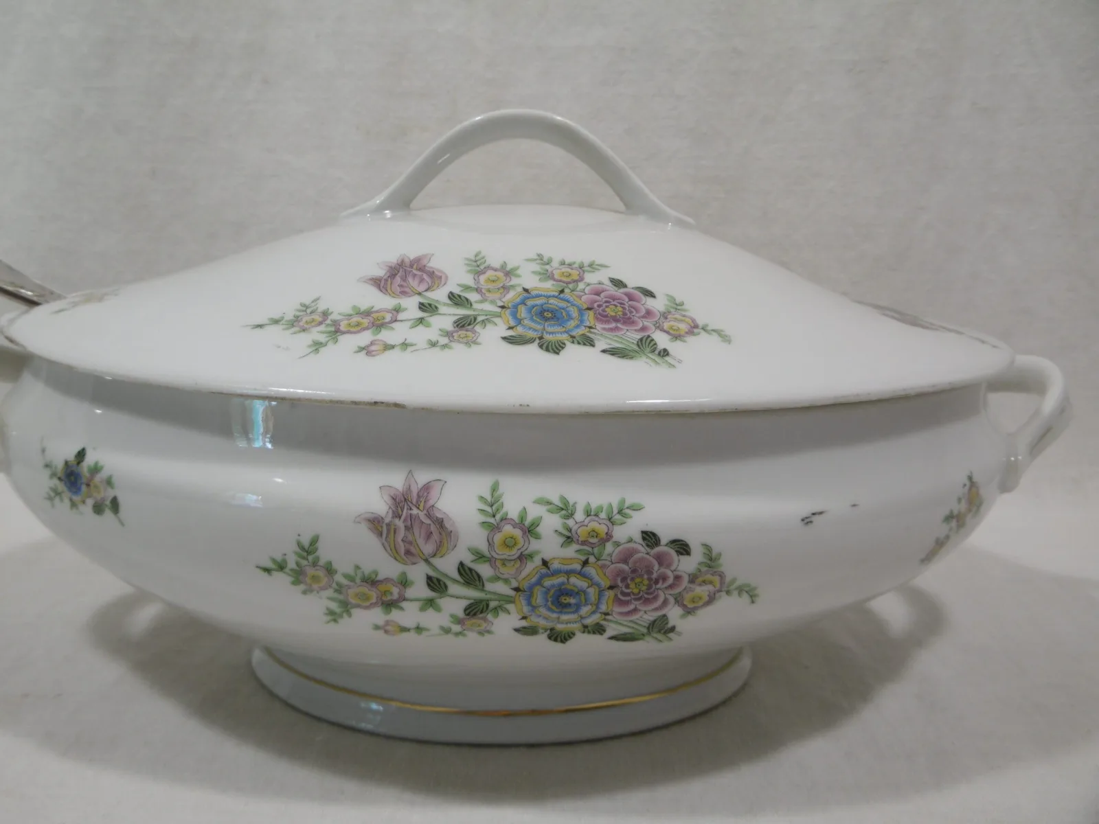 Soupière ovale Art déco – Image 3