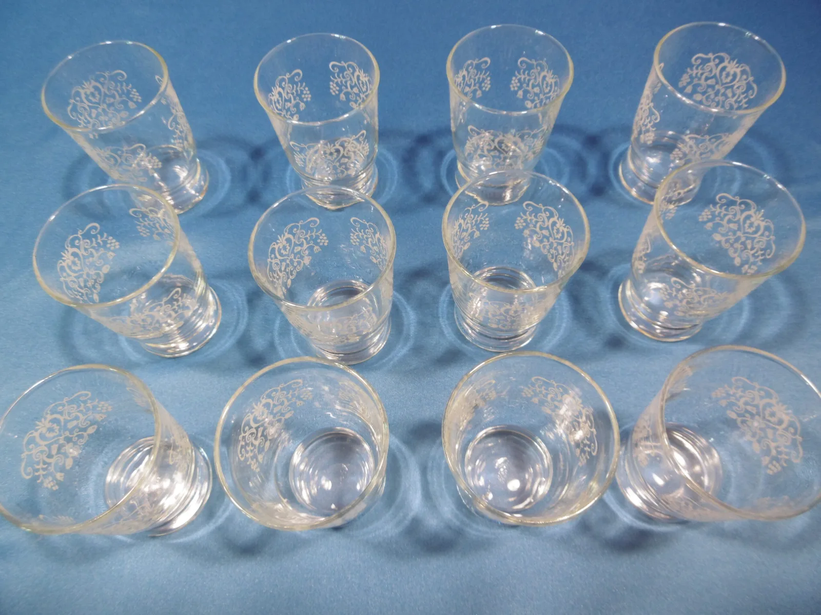 Verres gobelets, vintage "Volutes" – Image 2