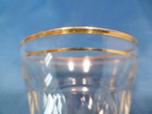 Service de verres et salade de fruits, vintage "Losange" BVB – Image 11