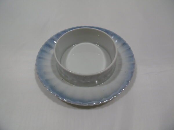 Beurrier en porcelaine "Pensées" – Image 5