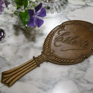 Miroir, face à main "Céleste" souvenir