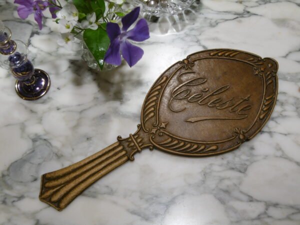 Miroir, face à main "Céleste" souvenir