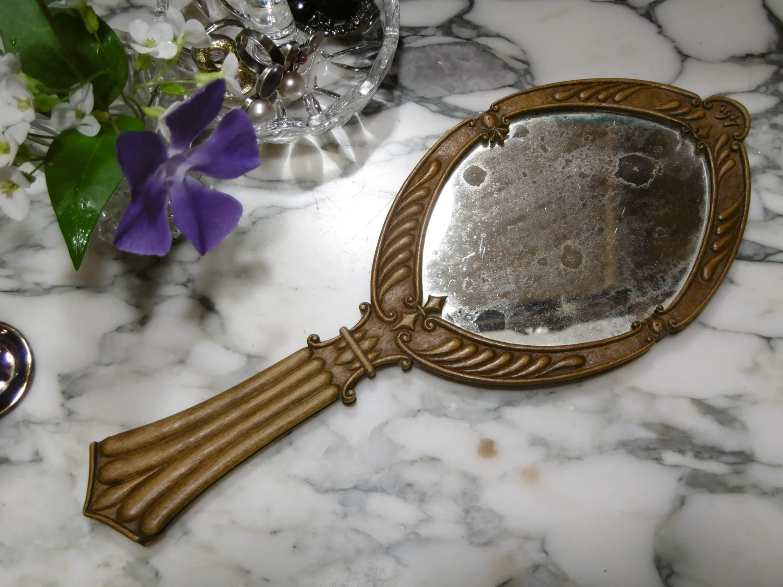 Miroir, face à main "Céleste" souvenir – Image 12