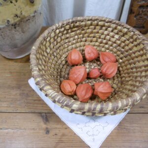 Corbeille en paille