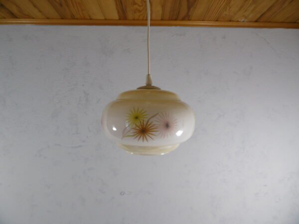 Suspension vintage "Chrysanthèmes" – Image 2