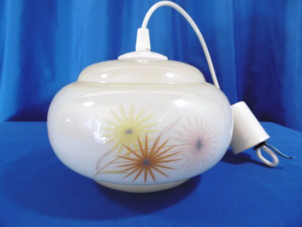 Suspension vintage "Chrysanthèmes" – Image 3