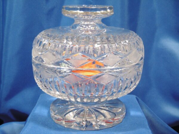Coupe drageoir Art déco en cristal – Image 3