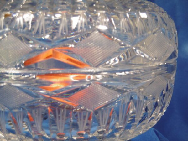 Coupe drageoir Art déco en cristal – Image 5