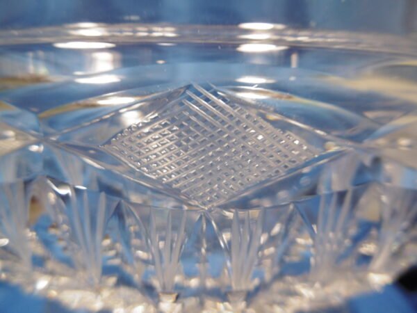 Coupe drageoir Art déco en cristal – Image 9