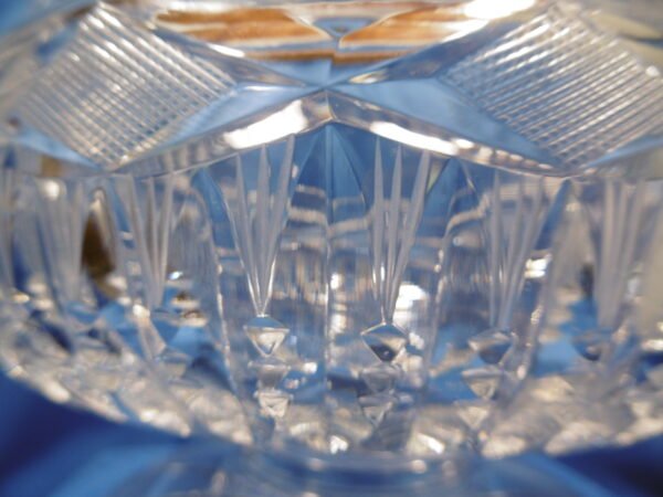Coupe drageoir Art déco en cristal – Image 10