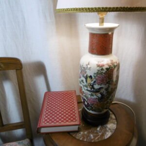 Pied de lampe "Mésanges"