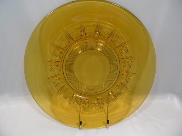 Coupe plat Art déco "Soleil" – Image 2