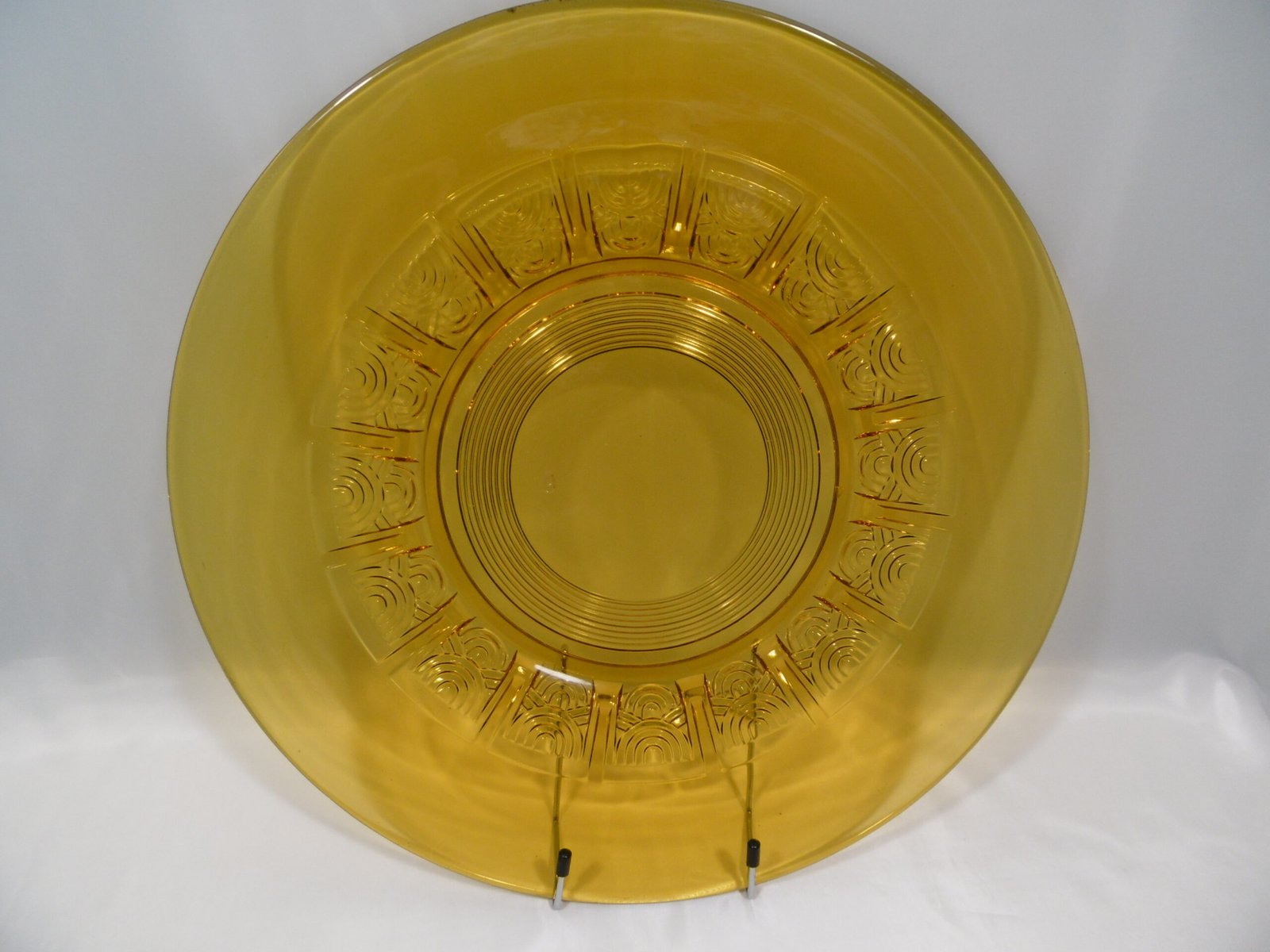 Coupe plat Art déco "Soleil" – Image 2