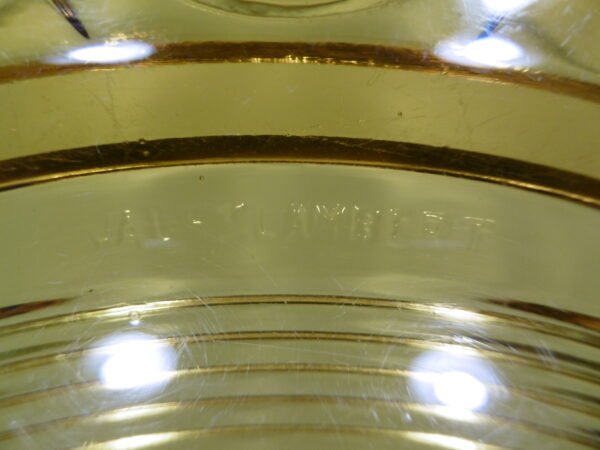 Coupe plat Art déco "Soleil" – Image 8