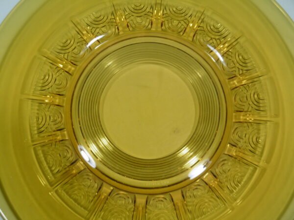 Coupe plat Art déco "Soleil" – Image 6