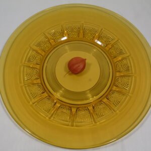 Coupe plat Art déco "Soleil"
