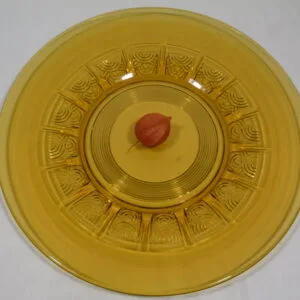 Coupe plat Art déco "Soleil"