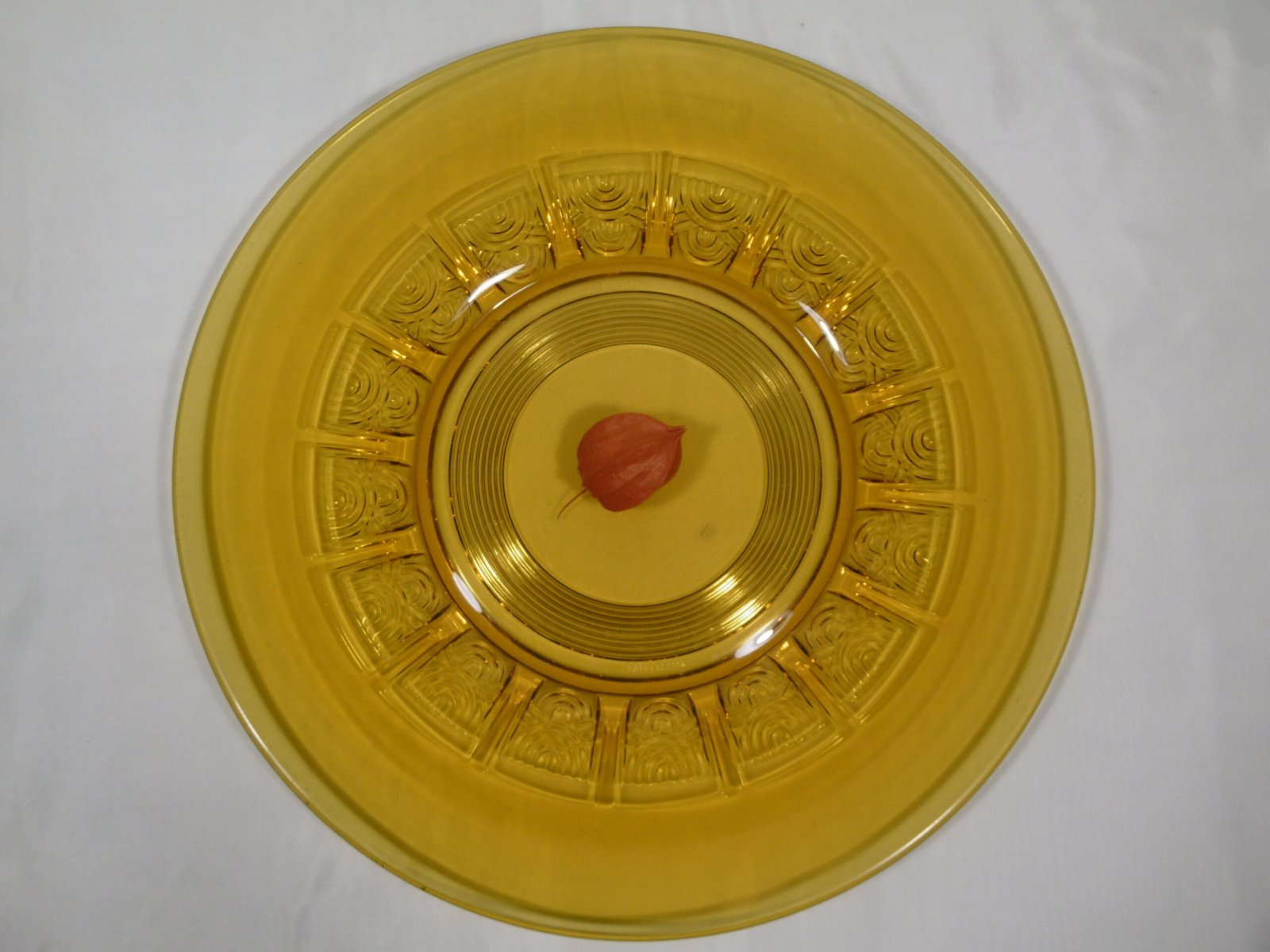 Coupe plat Art déco "Soleil" – Image 4