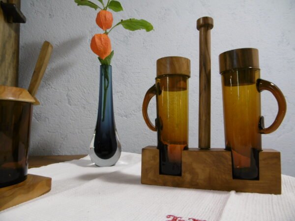 Service huile & vinaigre design scandinave