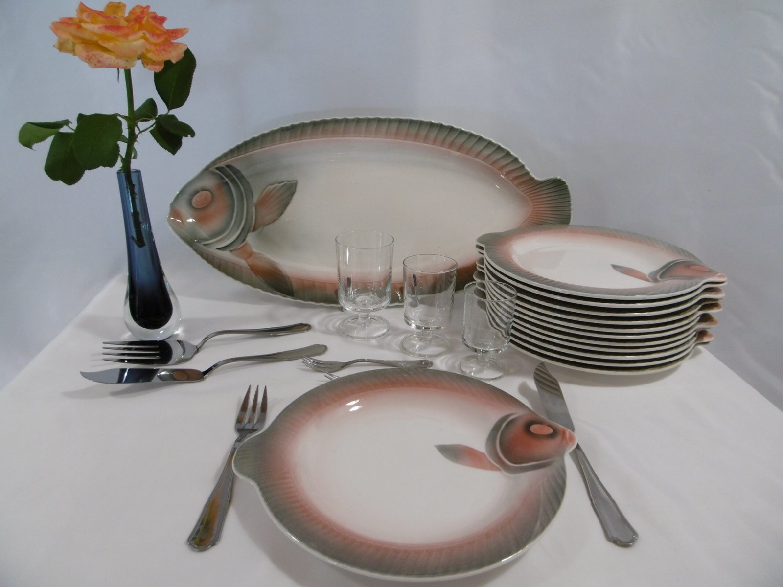 Service de table "Poisson"